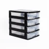 Accesorios De Almacenamiento>Organizador C/4 Cajones A4 Bajo Plástico