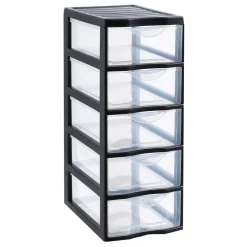 Accesorios De Almacenamiento>Organizador C/5 Cajones Transparente