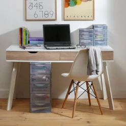 Accesorios De Almacenamiento>Organizador C/5 Cajones Transparente