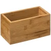 5five Accesorios De Lavabo>Organizador De Bambú 18x9x9.5Cm