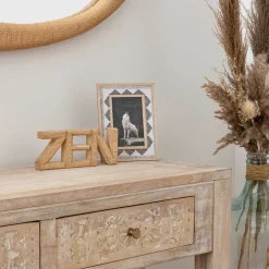 atmosphera Accesorios|Estilo Étnico>Palabra Decorativa de Madera Zen