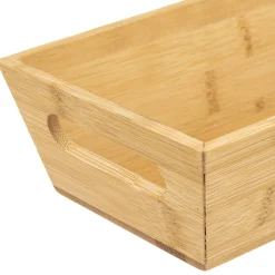 5five Cestas De Pan>Panera De Bambú Marrón 33cm