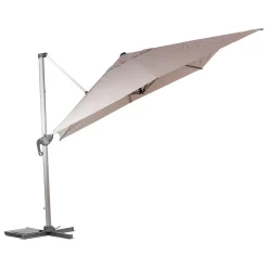 hespéride Parasol Y Bases>Parasol EQUADOR gris pardo adonizado 3x4m