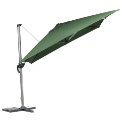 hespéride Parasol Y Bases>Parasol EQUADOR verde oliva adonizado 3x4m