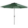 hespéride Parasol Y Bases>Parasol LOOMPA verde oliva 3m
