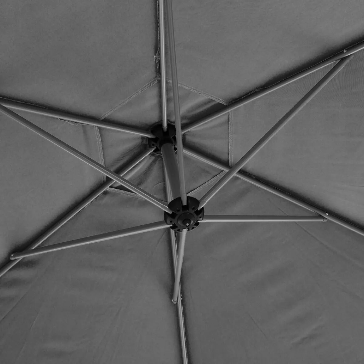 hespéride Parasol Y Bases>Parasol MANOA excéntrico gris ardósia 3m