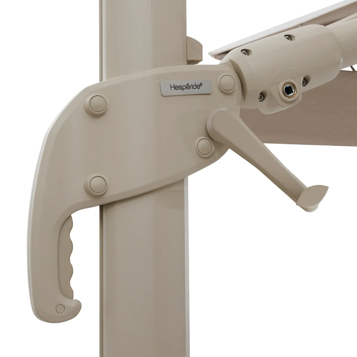 hespéride Parasol Y Bases>Parasol MELHIA color lino 4x3m