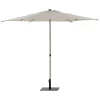 hespéride Parasol Y Bases>Parasol SOYA argile blé 2.5m