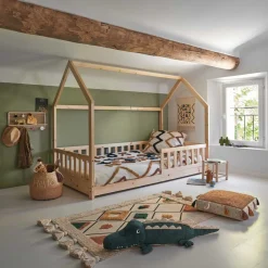 Niños atmosphera4kids Accesorios Decorativos>Peluche cocodrilo verde EMILE