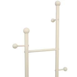 5five Perchas Y Travesaños>Perchero de pie con 6 ganchos beige de metal