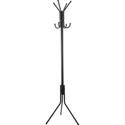 basics Perchas Y Travesaños>Perchero de pie metálico con 8 ganchos