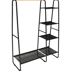 5five Soportes>Perchero Metálico Con 4 Estantes Artemis