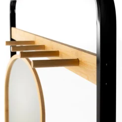 Perchas Y Travesaños>Perchero Recibidor Con Espejo 172cm