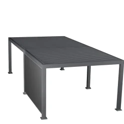 hespéride Pérgolas>Persiana para pérgola ÉVORA gris grafito 3.6x6m