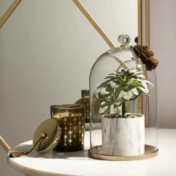 atmosphera Plantas Y Flores Artificiales|Estilo Étnico>Planta artificial con campana 25cm