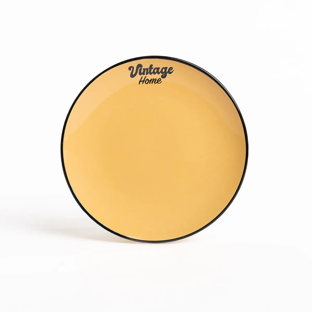 Platos>Plato de Postre BE VINTAGE Amarillo 19cm