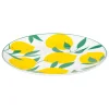 secret d'gourmet Platos>Plato de postre de porcelana CITRONS 19cm