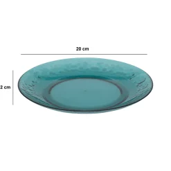 5five Platos>Plato de postre ESTIVA 20cm verde de poliestireno