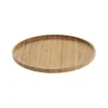 secret d'gourmet Degustación>Plato de postre natural de bambú 19.5cm