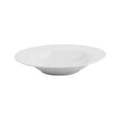 secret d'gourmet Platos>Plato Hondo Blanco Tiza de Cerâmica 23cm