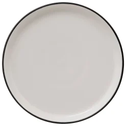 Platos>Plato Postre Alix Blanco de Porcelana 20cm