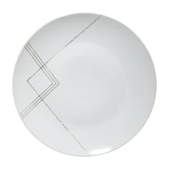 Platos>Plato Postre Grand Hotel Blanco 19cm