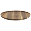 Degustación>Plato Presentación Marrón De Madera Acácia 38cm
