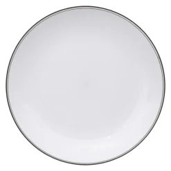 5five Platos>Plato Square Negro/Blanco 25Cm