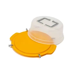 Platos Para Tartas, Tartas Y Bombones>Porta tartas de plástico con tapa 36Cm