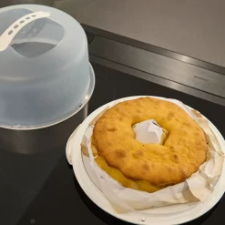 Moldes Y Otros Utensilios De Cocina>Porta Tartas Redondo Blanco