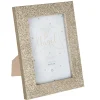 Niños atmosphera4kids Accesorios Decorativos>Portarretrato De Mdf Dorado 10x15Cm