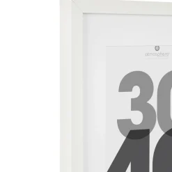 atmosphera Marcos Y Fotos>Portarretrato Eva Blanco 30x40Cm