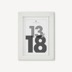 atmosphera Marcos Y Fotos>Portarretrato Eva Blanco 13x18Cm