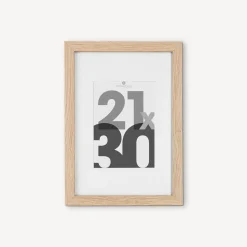 atmosphera Marcos Y Fotos>Portarretrato Eva Natural 21x30Cm