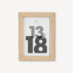 atmosphera Marcos Y Fotos>Portarretrato Eva Natural 13x18Cm