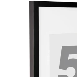 atmosphera Marcos Y Fotos>Portarretrato Eva Negro 50x70Cm