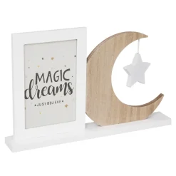 Niños atmosphera4kids Accesorios Decorativos>Portarretrato Luna 29x4x18Cm