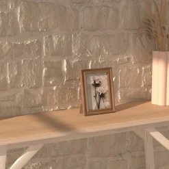 atmosphera Marcos Y Fotos|Estilo Rústico>Portarretrato MAE marrón de mdf 13x18Cm