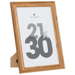 atmosphera Marcos Y Fotos|Estilo Rústico>Portarretrato MAE marrón de mdf 21x30Cm