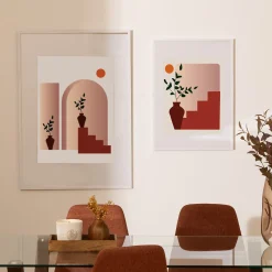 atmosphera Marcos Y Fotos>Portarretrato MANU blanco 70x100cm