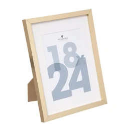 atmosphera Marcos Y Fotos>Portarretrato Manu Dorado 18x24Cm