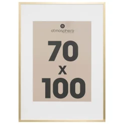 atmosphera Marcos Y Fotos>Portarretrato MANU dorado 70x100cm