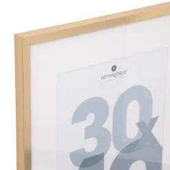 atmosphera Marcos Y Fotos>Portarretrato Manu Dorado 30x40Cm