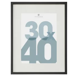 atmosphera Marcos Y Fotos>Portarretrato Manu Negro 30x40cm