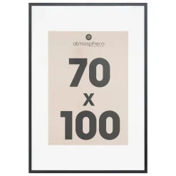 atmosphera Marcos Y Fotos>Portarretrato MANU negro 70x100cm