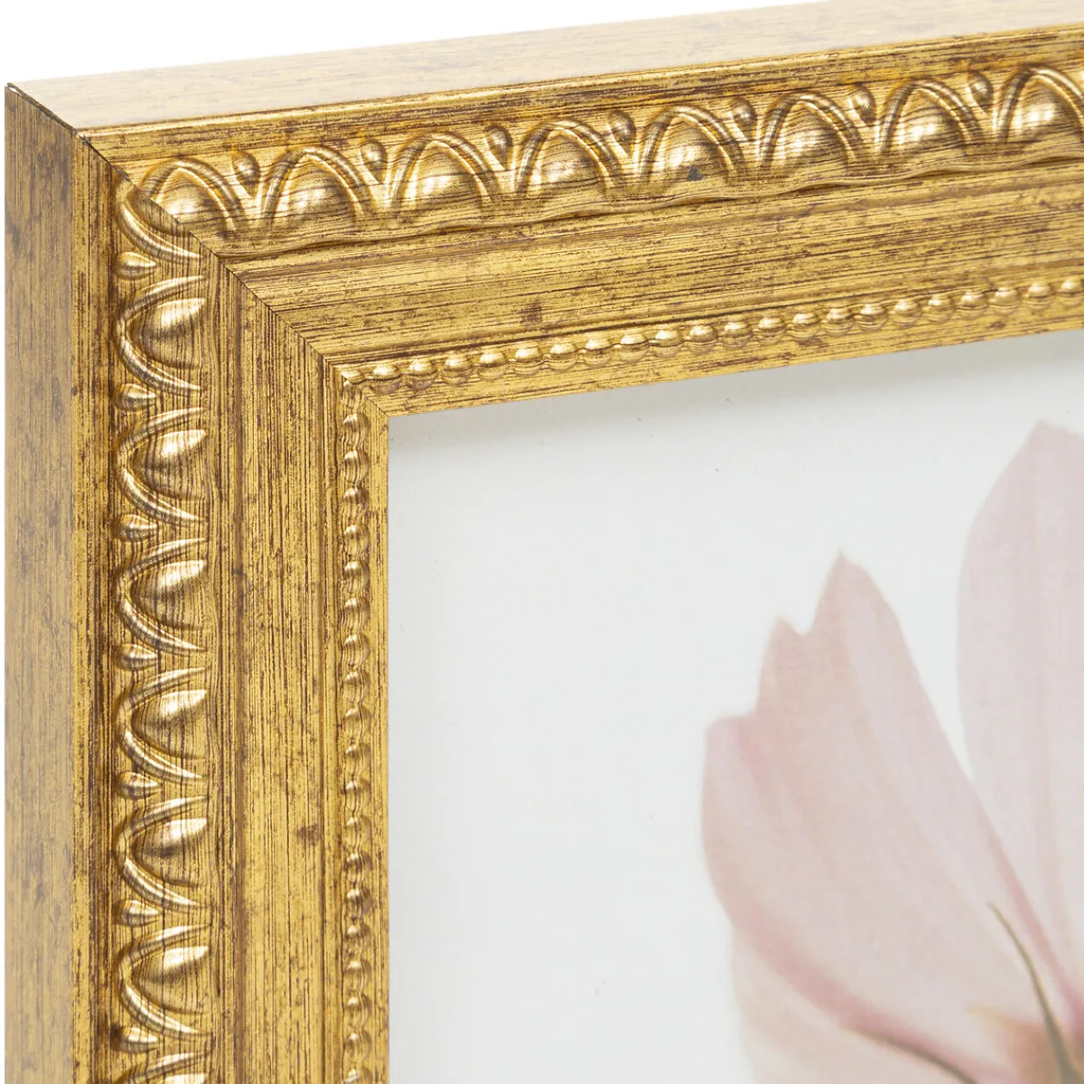 atmosphera Marcos Y Fotos|Estilo Rústico>Portarretrato MATHEU dorado para foto 13x18cm