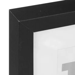 atmosphera Marcos Y Fotos>Portarretrato para 2 fotos EVA negro 10x15cm