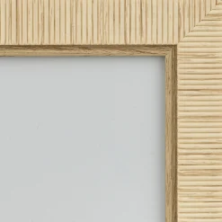 atmosphera Marcos Y Fotos>Portarretrato Thea Beige De MDF 24x30cm