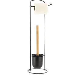 Soportes Papel Higiénico Y Portarrollos>Portarrollos De Papel Hig.C/Escobilla