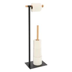 Soportes Papel Higiénico Y Portarrollos>Portarrollos De Papel Hig.Metal/Bambú